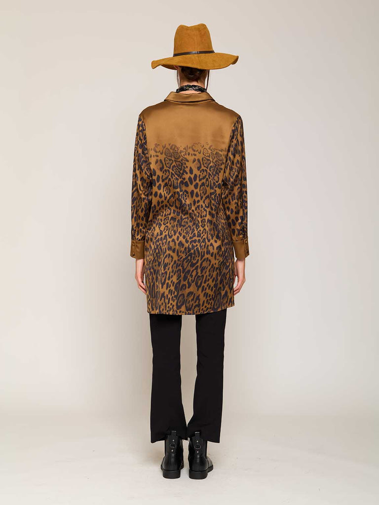 Camicia fantasia animalier