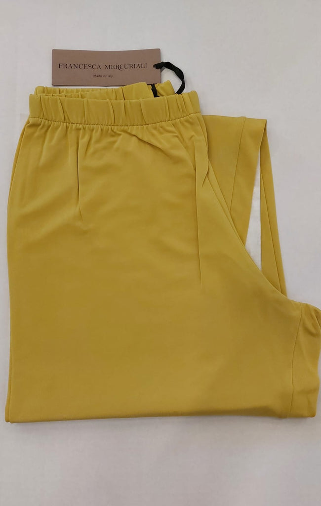 Pantalone in viscosa tinta unita