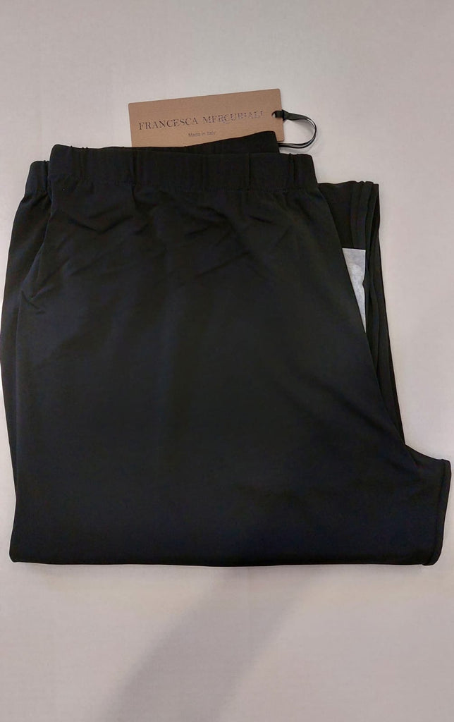 Pantalone viscosa largo con tasche