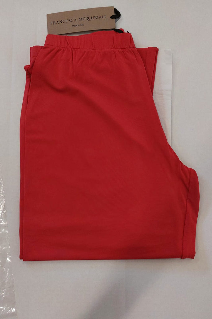 Pantalone in viscosa tinta unita